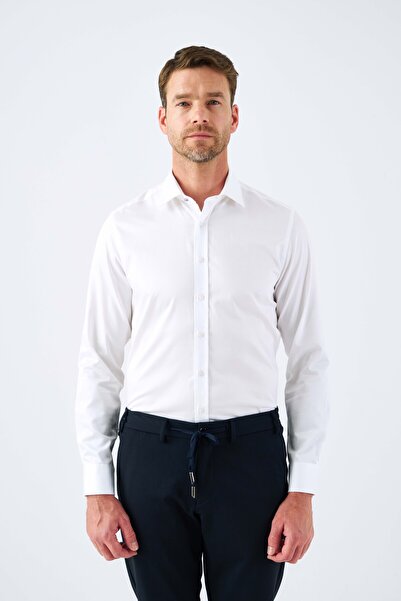 Paşahan Πουκάμισο Lycra Dobby Comfort Fit