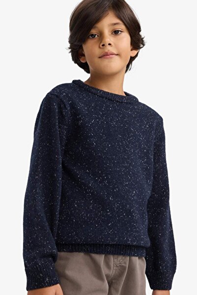 DeFacto Boy's Crew Neck Knitwear Sweater G4488A825Cw