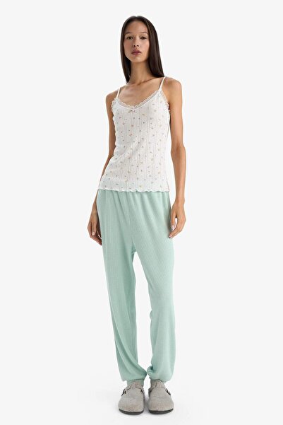 DeFacto Βαμβακερό μπλουζάκι με σχέδιο-Fall in Love F6052AX25AU