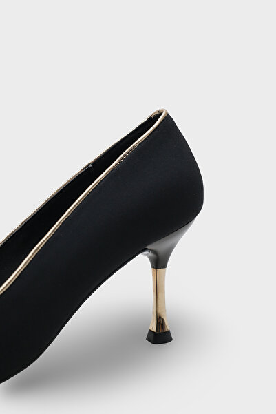 Capone Outfitters Γυναικεία κομψά παπούτσια Marigold με μεσαίο τακούνι με φιόγκο από σατέν