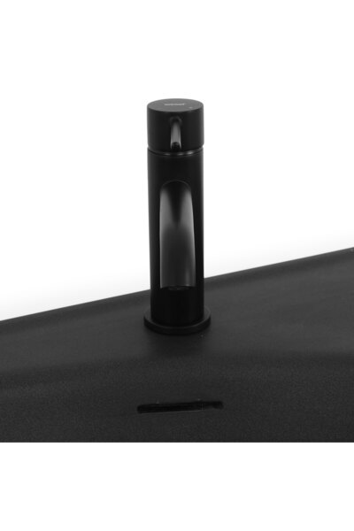 Maison Mex Baterie lavoar, BETSY, L.12,7/16 l.5 Î.8,4/16,5 cm, negru mat