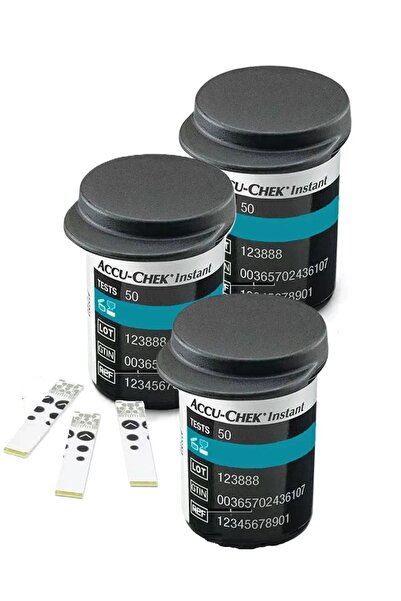 ACCU CHECK Wireless blood glucose meter and lancing pen + 3 boxes of 50 test strips (150 strips)
