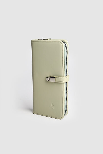 La La'Graccio Paris La'Graccio Paris Women's Lovely Large Size Handy Wallet Freeze Mint