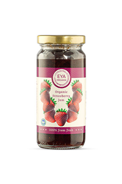 EYA ORGANİK Organik Çilek Reçeli 280GR