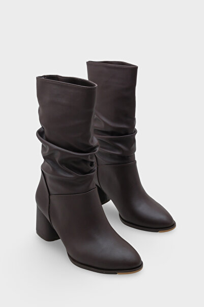 Capone Outfitters Γυναικείες μπότες Marlie με στρογγυλή μύτη