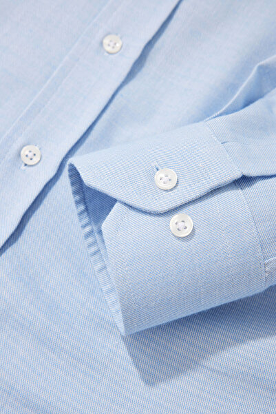 W Collection Blue Long Sleeve Shirt