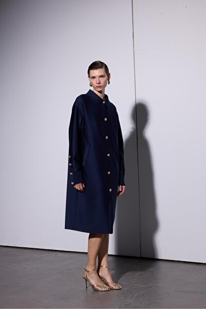 Missemramiss 4940 Düğme Detay Scuba Kap