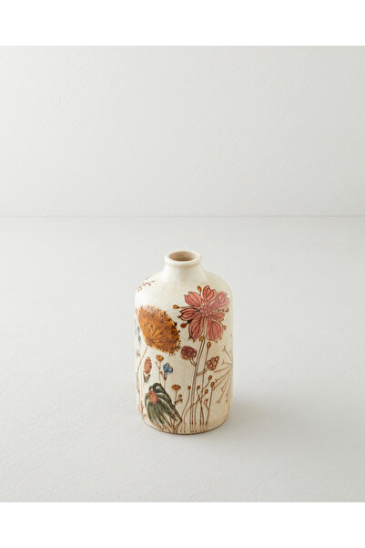 English Home Lavina Vazo 21,5 cm Krem