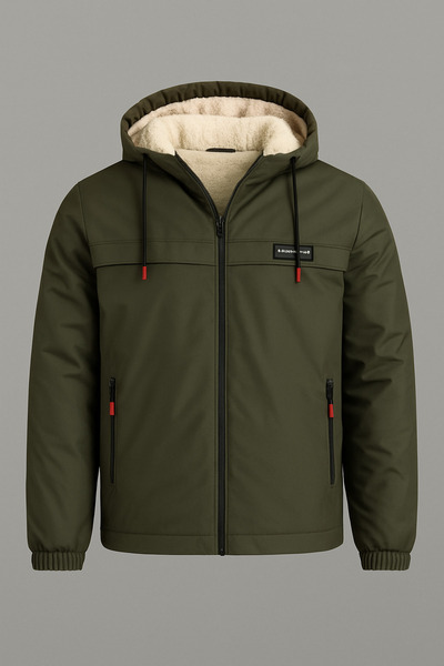 Boymen Чоловічий пуховик з хутром всередині, товстий, водонепроникний пуховик Premium Mont