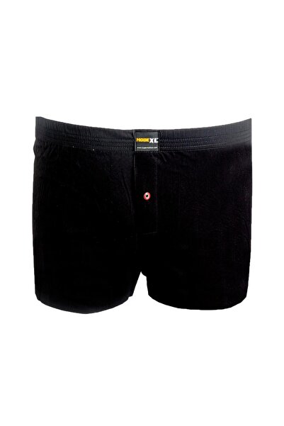 ModeXL Mode Xl Large Size Ανδρικό Μπόξερ Χτενισμένο Βαμβακερό 6360 Μαύρο