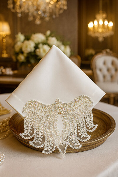 Çeyiz Bahçesi Afitap Bohça Krem