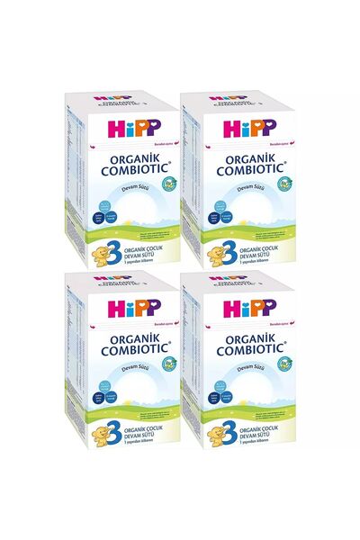 Hipp NO:3 COMBİOTİC DEVAM BEBEK SÜTÜ 800 GR 4 ADET