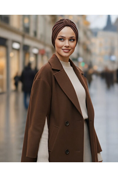 Aisha's Design Чотири сезони, стильний і практичний капелюх, коричневий, B-68O