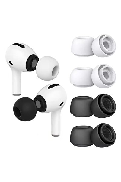 O Ozone Airpods Pro 2nd/1st Generation with Noise Reduction Hole |[4 Pairs] M...
