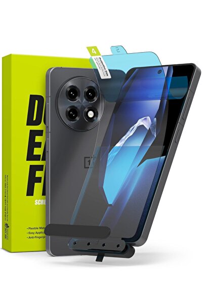 Ringke Oneplus 13R | واقي شاشة مزدوج سهل الاستخدام | عبوة من قطعتين، مع أداة ...