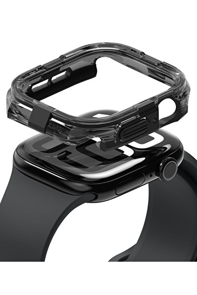 Ringke غطاء حماية لساعة Apple Watch مقاس 10 بوصة و46 مم | واقي Fusion | أسود