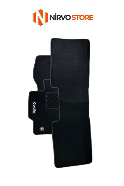 VELÜR Toyota Corolla 2013-2017 Özel Uyumlu Oto Halı Paspas