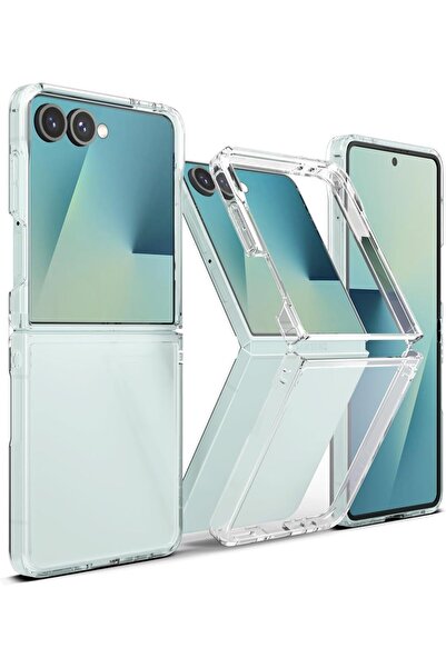 Ringke جراب سامسونج جالاكسي زد فليب 7 | سلسلة فيوجن | شفاف