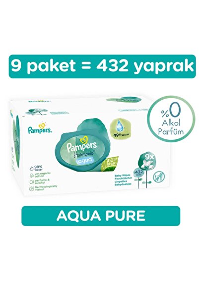 Prima ®   بامبرز هارموني ™   أكوا %0 بلاستيك 9*48 432 قطعة