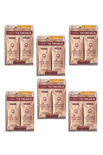 Mehmet Efendi Mehmet Efendi Türk Kahvesi Tek Içimlik 12’li 6 gr X 6 Paket