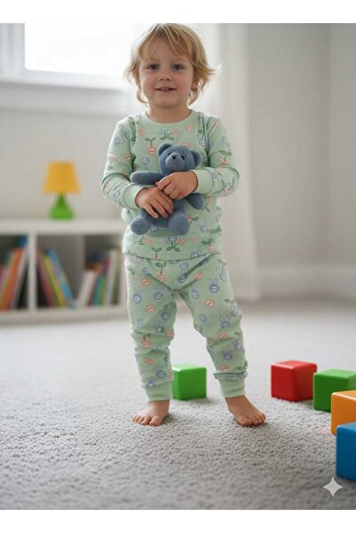 Ceco Πράσινο Σετ Πιτζάμες για Παιδιά