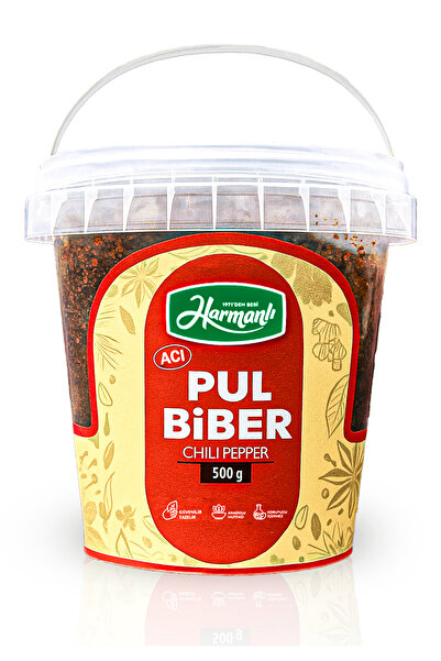 Harmanlı Baharat 500gr Kova Acı Pul Biber