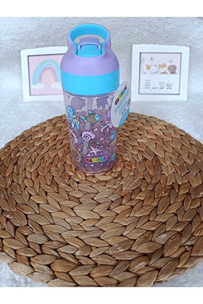 Globox 500 ml Pp Water Bottle (Purple Octopus Model)