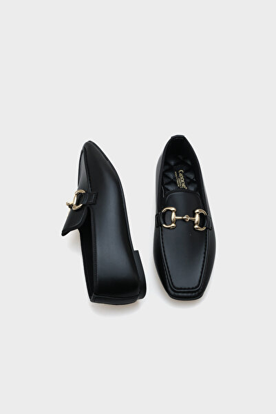 Capone Outfitters Жіночі лофери з металевою пряжкою Candi Metal