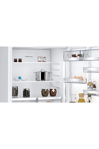 Profilo BD3076WCAP C Enerji Sınıfı 526 L Alttan Donduruculu No-Frost Buzdolabı Beyaz