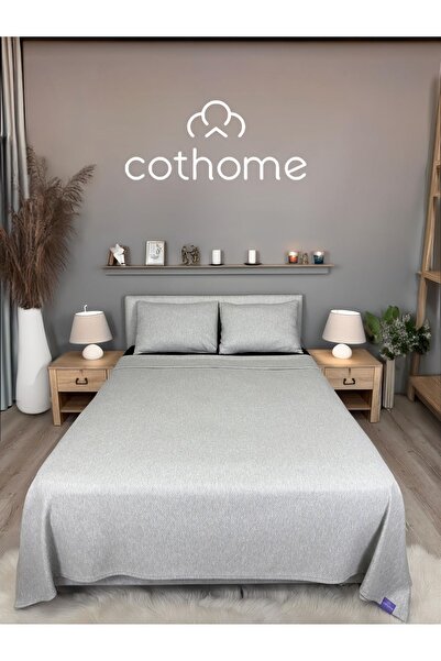 cothome Mevsimlik Pamuklu Yatak Örtüsü ve Yastık Kılıfı Set | Çift Kişilik | ...