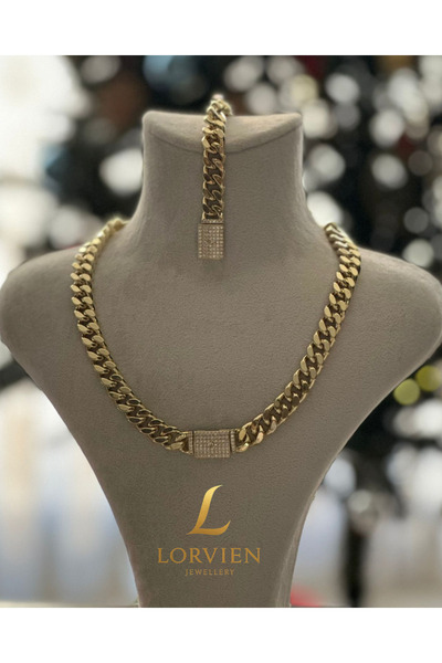 Lorvien Özel Gold Seri 14K Altın Kaplama Gurmet Set