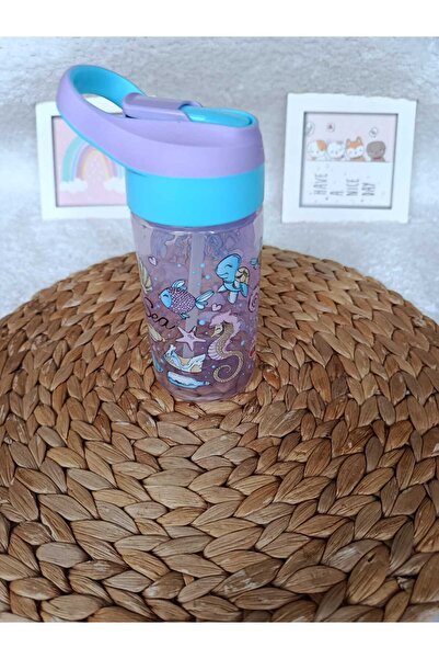 Globox 500 ml Pp Water Bottle (Purple Octopus Model)