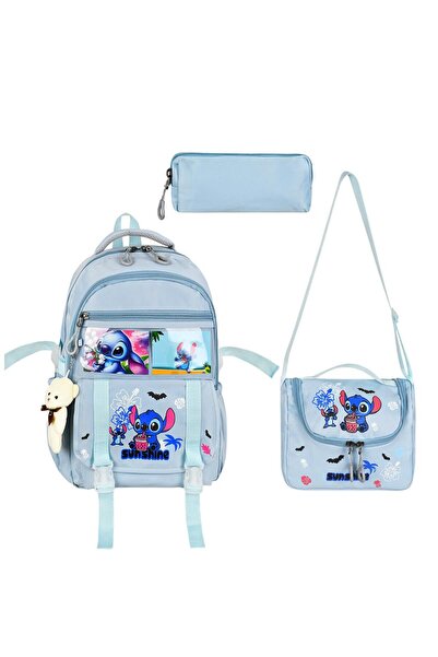 great bags Kawai Korean Style Girl's Primary School Bag Set with Thermal Lunch Box and Pencil Case