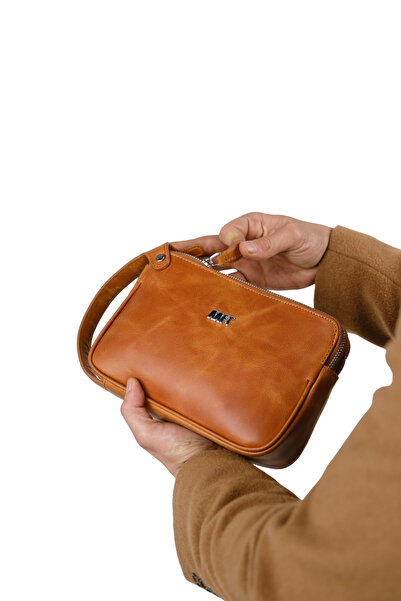 MFT Leather Design Genuine Leather Unisex Handbag |   Moon Bag 4381 - Tiguan ...