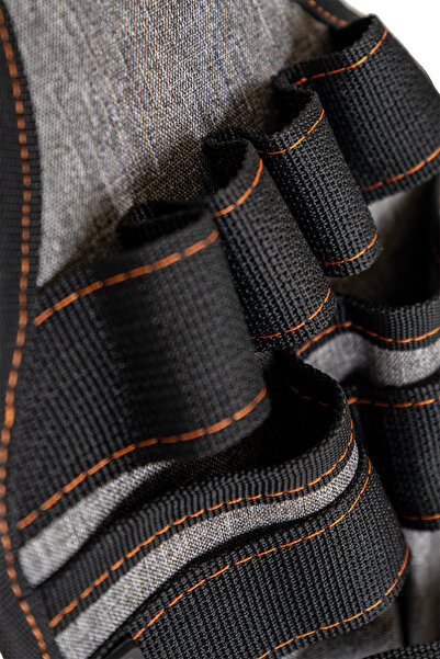 Probag Θήκη εργαλείων ηλεκτρολόγου τύπου μέσης | 6 θέσεις | Αδιάβροχο | Κρεμάστρα για κλειδιά/εργαλεία