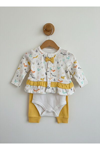 OREVİA KIZ SEVİMLİ SİNCAP TAKIM 3-6-9 AY