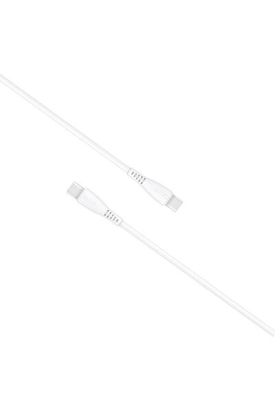 RAVE Serisi Kablo PD 60W C-C 1.2M - Beyaz