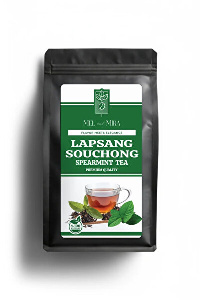 Mel and Mira Premium Moroccan Mint Black Tea 50g, Fas Naneli Siyah Çay