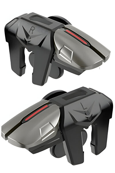 Fibaks Pubg Game Console 6 Finger Easy Operation Shoot Trigger Sighting Apparatus Extra Sensitivity Game Console