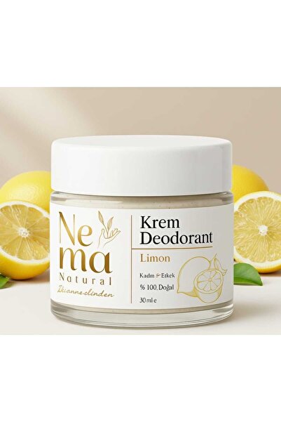 Nema Natural Limonlu Krem Deodorant