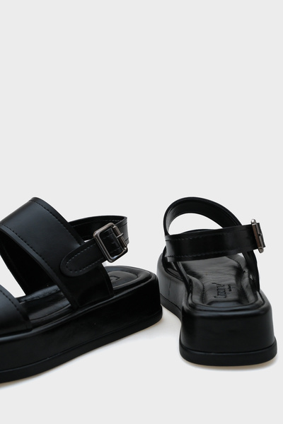 Capone Outfitters Pohodlné dámské sandály Marris s jednoduchým páskem na klínovém podpatku