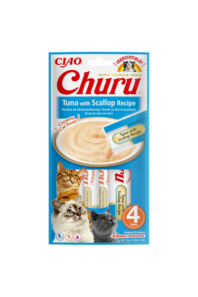 Inaba CİAO CHURU TON BALIKLI D.TARAK KEDİ ÖDÜL MAMA 56GR