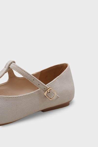 Capone Outfitters Belinda Buckle Women's Ballerinas