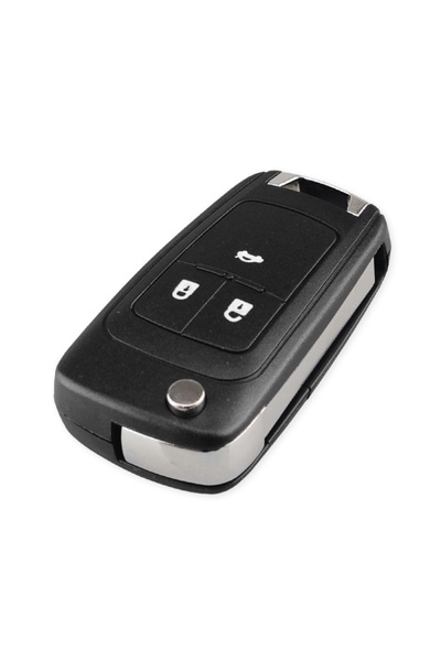 TECHSTAR Carcasă cheie auto Opel Vauxhall Chevrolet Buick, 3 butoane