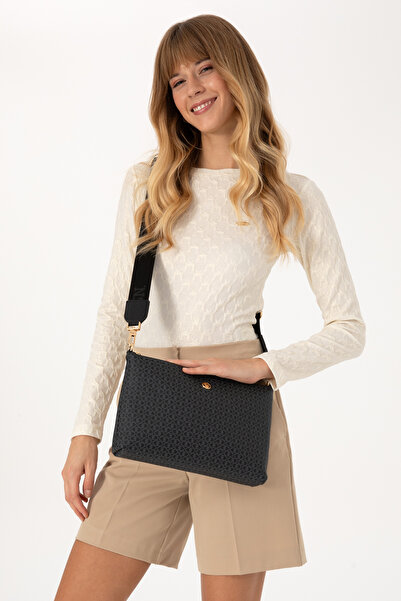 U.S. Polo Assn. Women's Black Crossbody Bag 50317793-Vr046