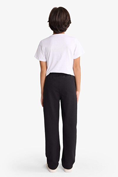 WE AND ME Standard Leg Boys' Knitted Trousers with Elastic Waist