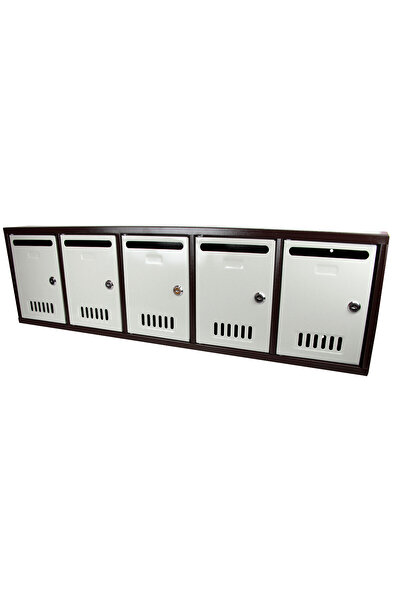 Evotools Module 5 Mailboxes - Module length 910 mm Module height 260 mm Module width 76 mm