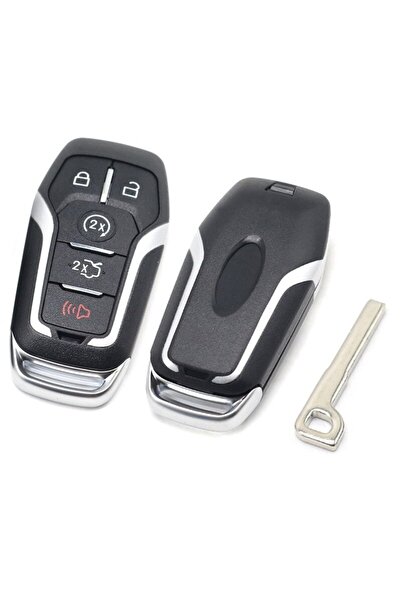 TECHSTAR Cheie auto completă Ford, Edge, Explorer, Fusion, F-150, 902 Mhz, 5 butoane, fără cheie, M3NA2C3