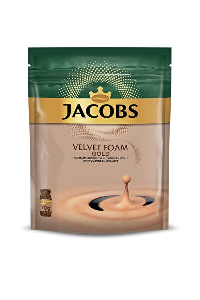 Jacobs VELVET FOAM GOLD 70G 1 ADET