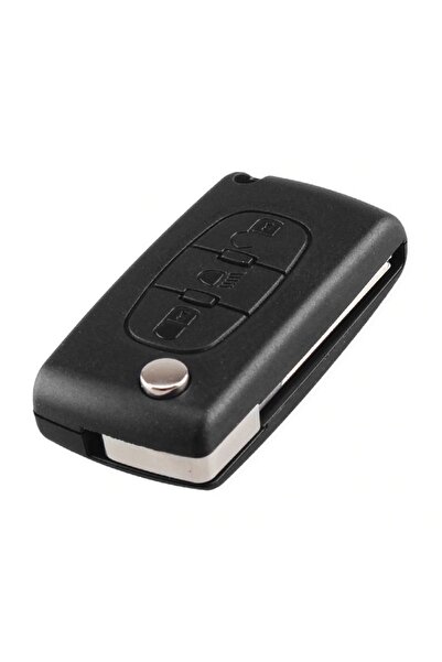 TECHSTAR Carcasă cheie auto Peugeot, Citroen, 207, 307, 407, C2, C3, C4, C5, C6, C8, cu 3 butoane, HU83